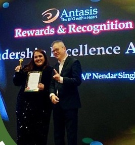 Reena Gill, Customer Service Team Manager at Antasis